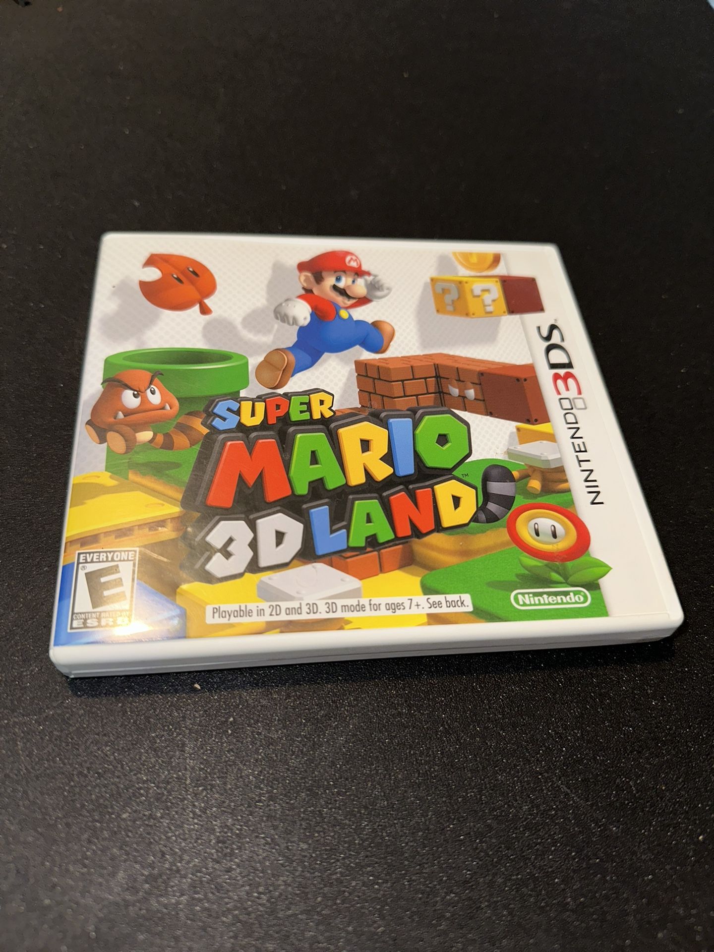 Nintendo Super Mario 3D Land 3DS Game 