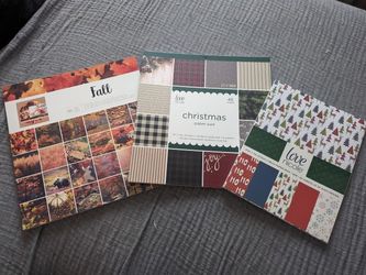 Fall & Christmas Crafting Paper 