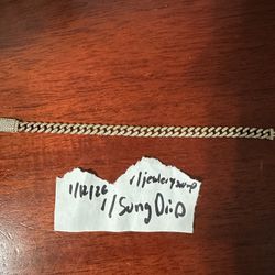 Diamond Cuban Braclet 14k