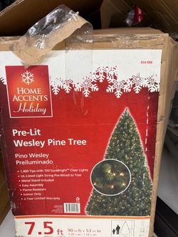 Artificial Xmas tree