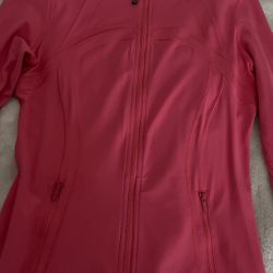 Pink Lululemon Define Jacket Nulu Size 10