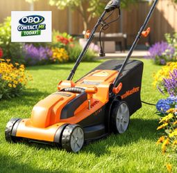 Cut The Yard! New Other LawnMaster MEB1114K Electric Corded Lawn Mower 15” 11AMP-OBO