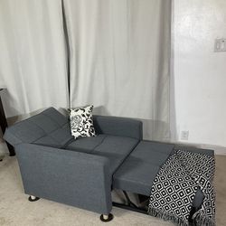 3-in-1 Adjustable Sleeper Sofa / Pull Out Sleeper Sofa / Convertible Sofa Bed