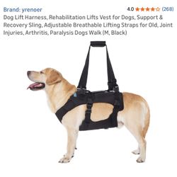 Dog Lift Harness Size: M