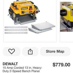 Dewalt Planer Nuevo 