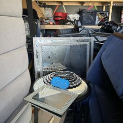 Head Board Bed Frame/ Nightstand/ Vanity Mirrors 