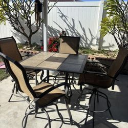 Patio Bar Set