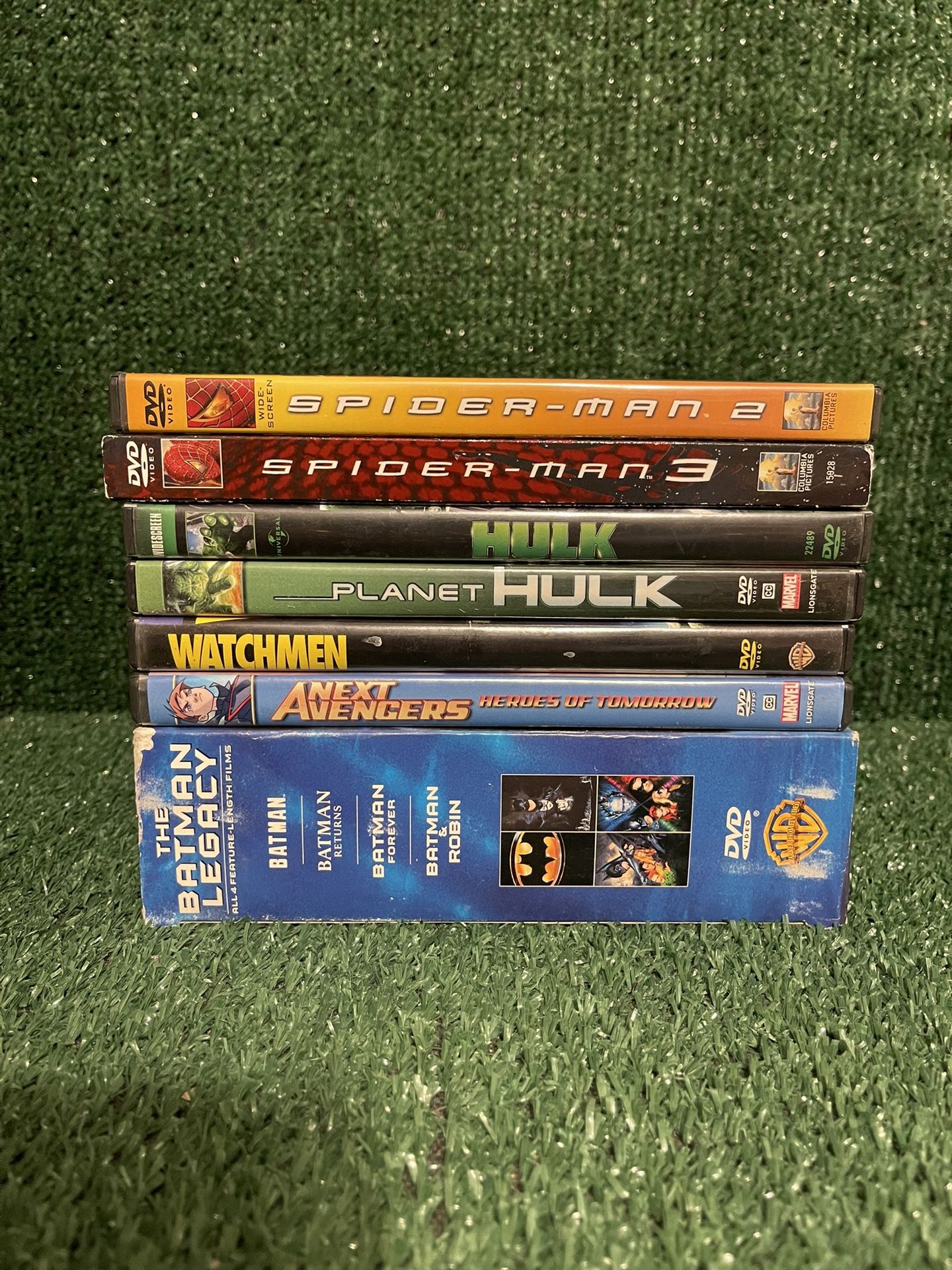 DVD Bundle Marvel,Warner Bros,Columbia Lot Of 7 Fast Shipping! 