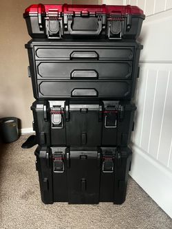 Roller tool box and tools