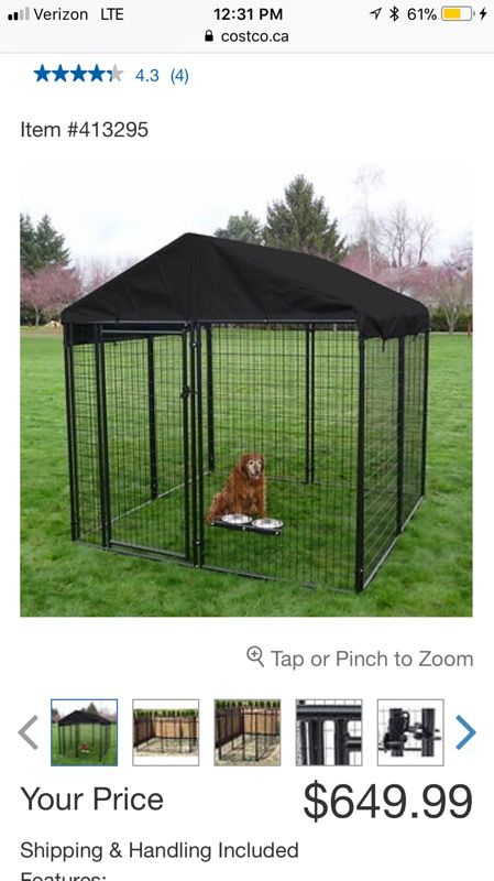 AKC Heavy Duty Dog Kennel 10x10 or 5x15 or Pool Fence