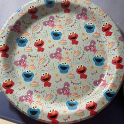 Elmo Party Plates And Napkins