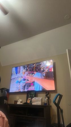 new 75 crystal Samsung tv