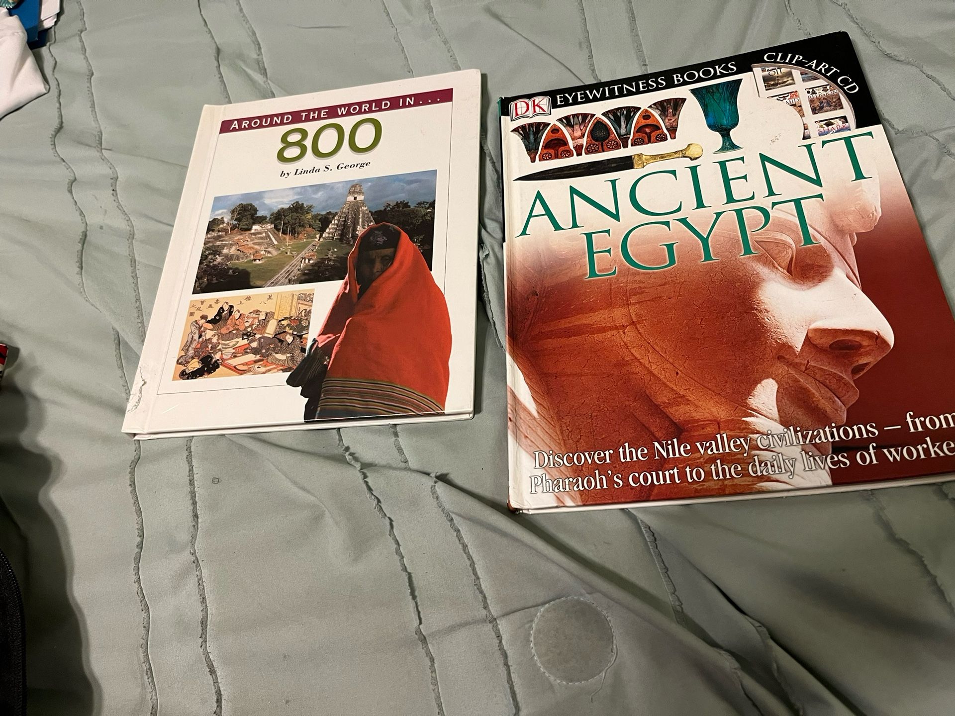 Two Ancient History Hard Cover Books