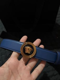 Orginal real Versace belt golden Medusa