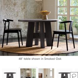 West elm - Putnam  60” Dining Table - $999 Retail 