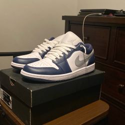 Air Jordan 1 Low White/wolf  Color 