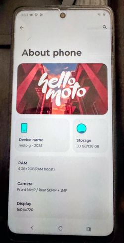 Moto G 2025