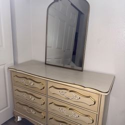 Dresser And Mirror