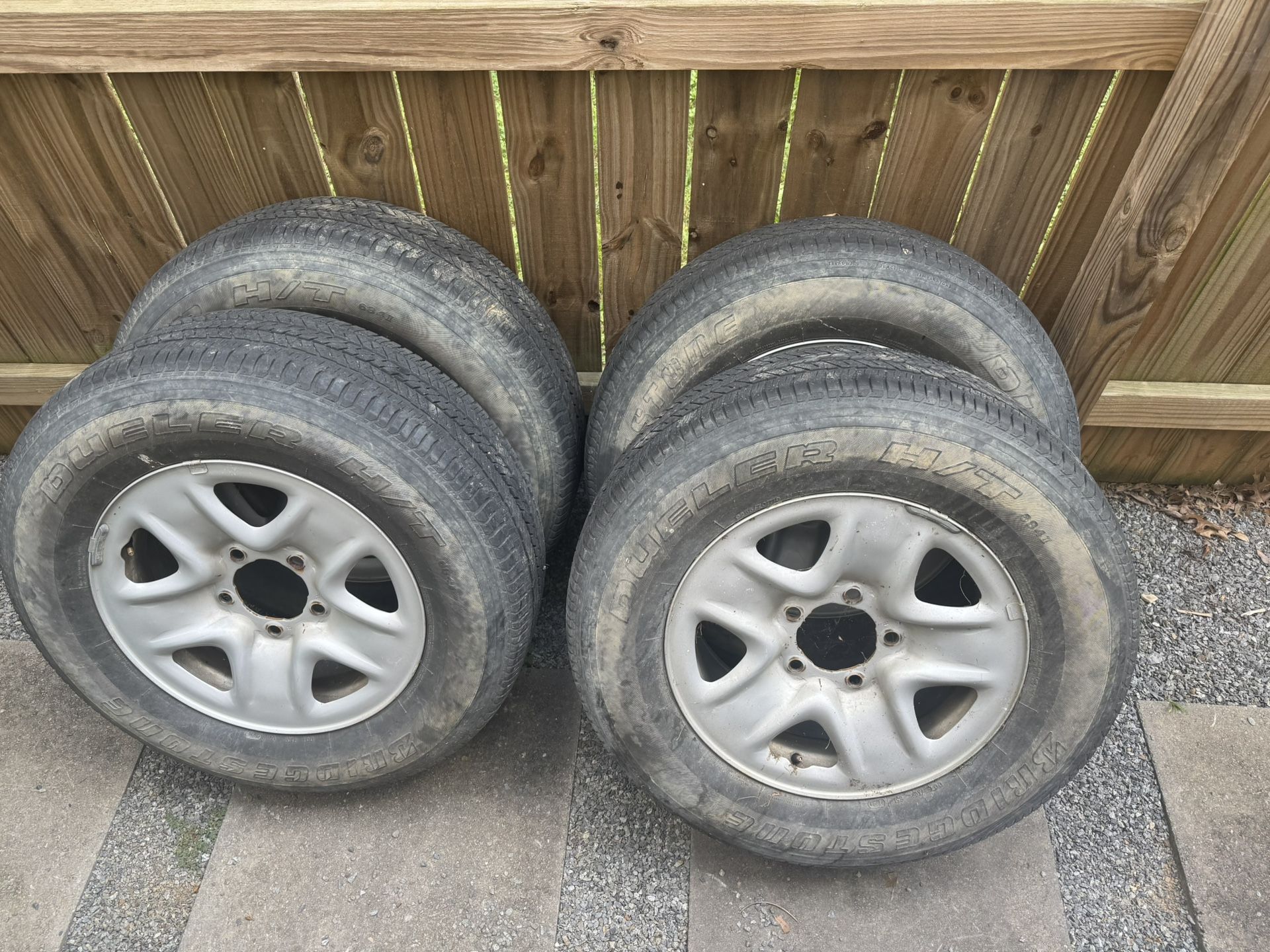 Wheels and Tires 255 70 R18