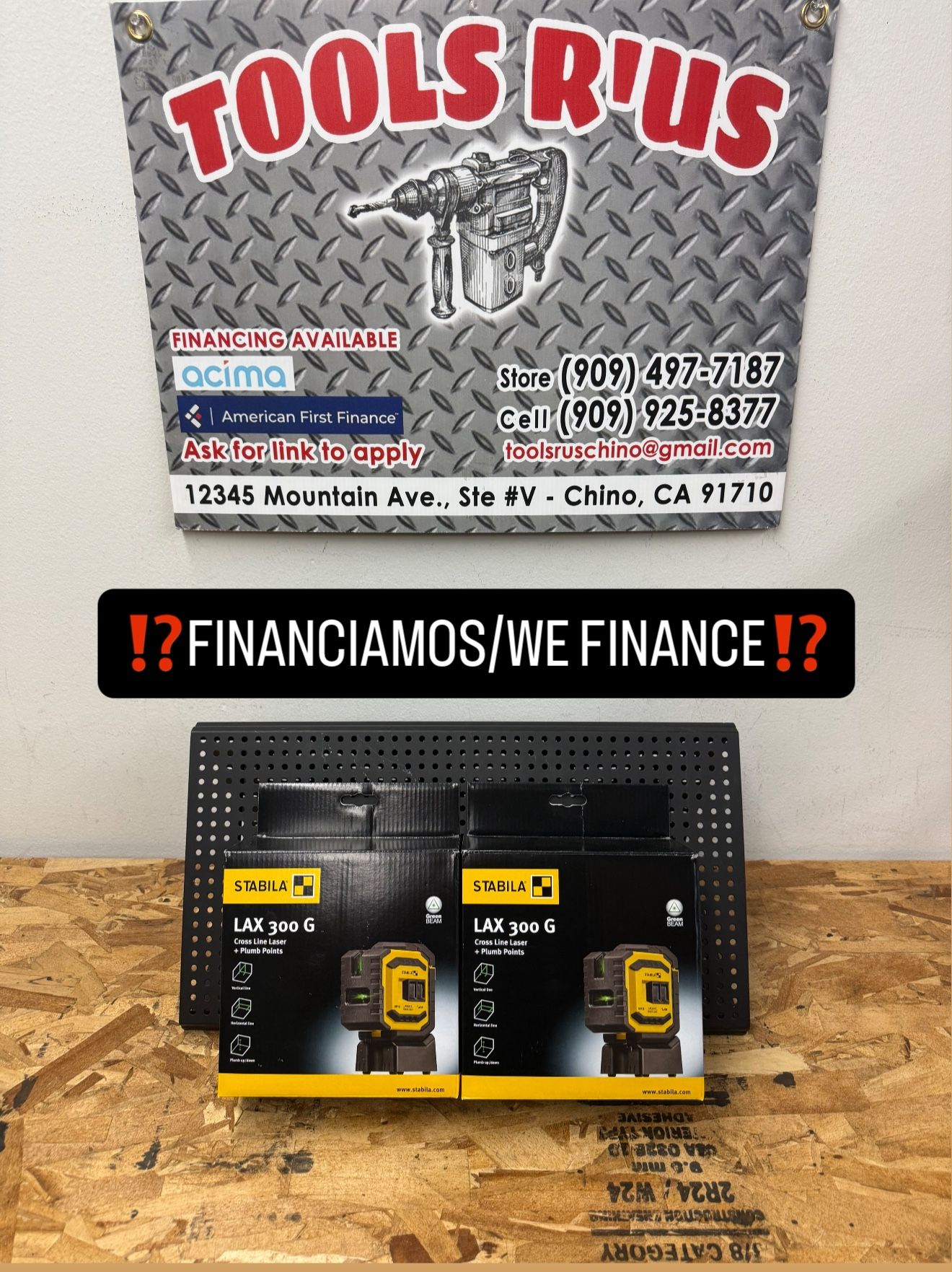 STABILA LAX 300G Cross Line+Plum Points(EACH)**(FINANCIAMOS/WE FINANCE)**
