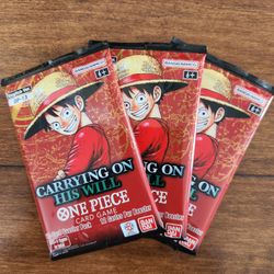 One Piece Carrying On His Will Booster Pack - Carrying On His Will (OP13)