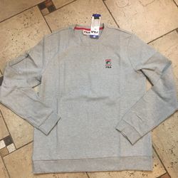 NWT Fila Sweatshirt Grey Size L