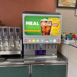 8 Flavor Soda Dispenser Subway