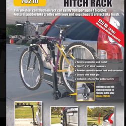 Bike Carrier For 4 Bikes. Bike Rack, 4 Bike Hitch Rack