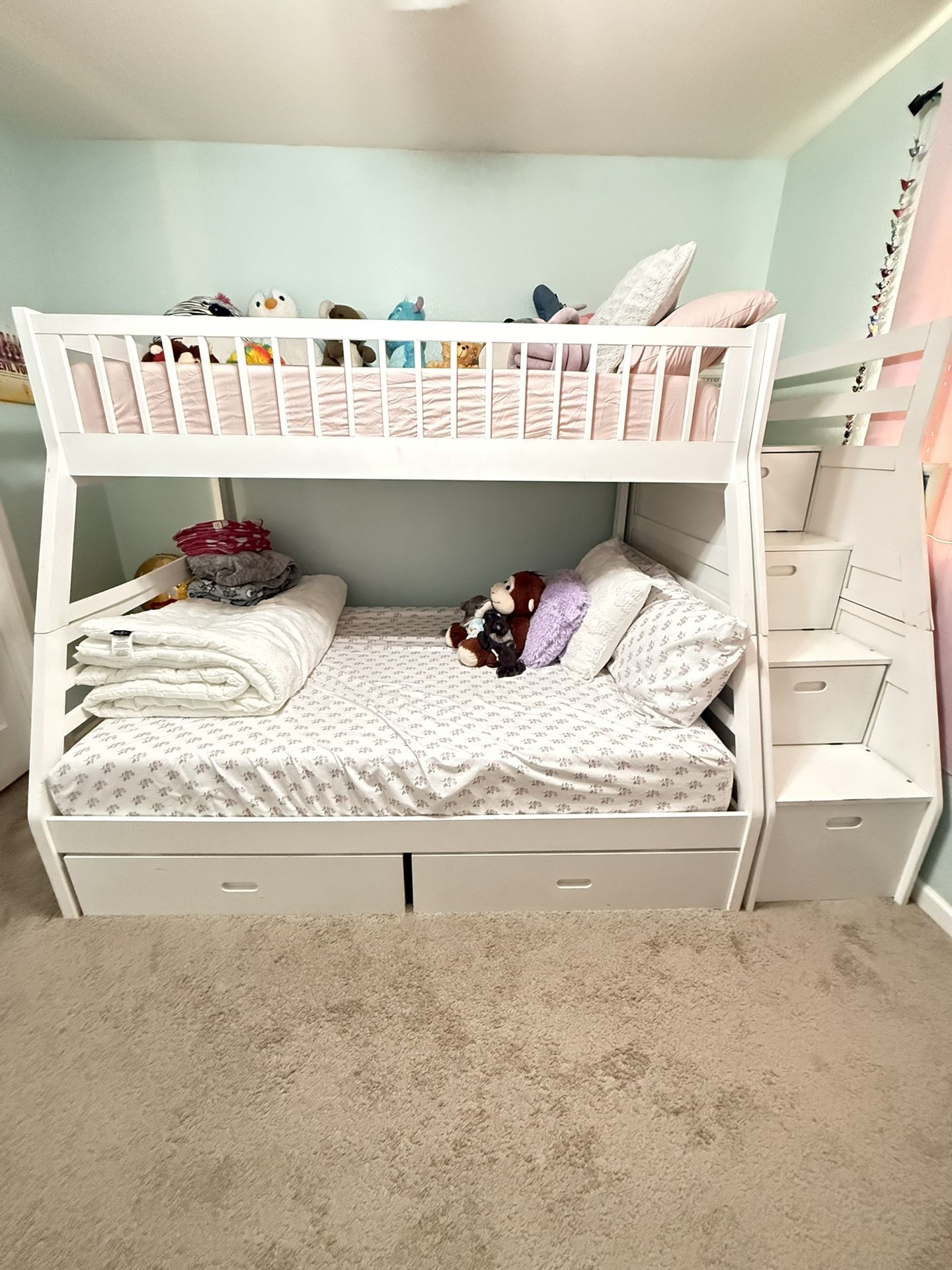 Bunk Beds White $200 OBO