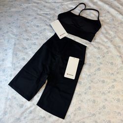 Lululemon Black Sports Bra Sets
