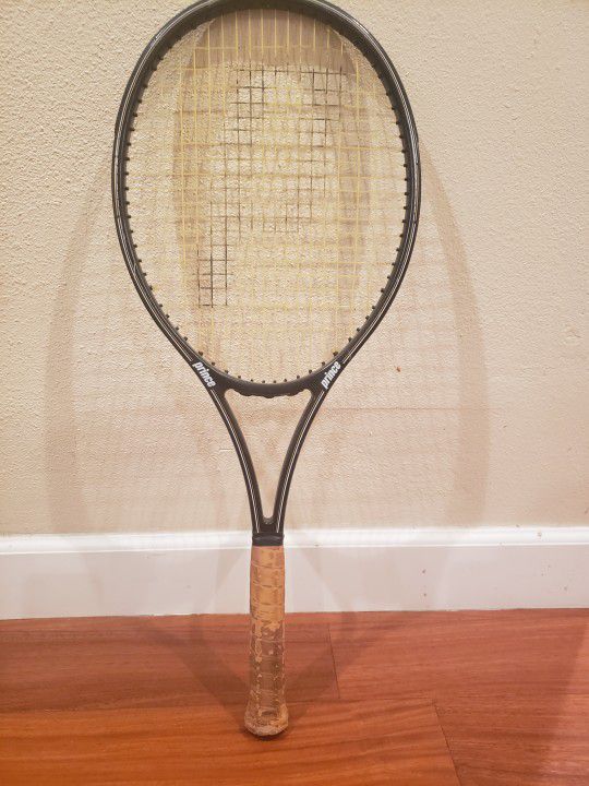 Prince Pro 110 Vintage Tennis Racquet 4 1/4 Grip - Graphite / Fiberglass 

