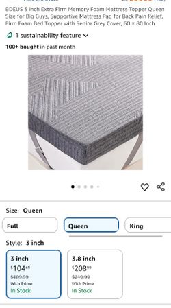 New Queen Size Topper
