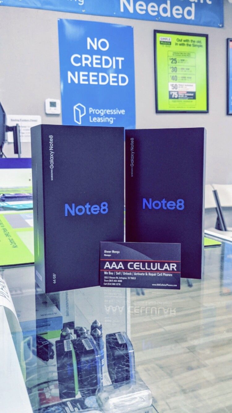 Galaxy Note 8 64gb Factory Unlocked - Brand New in Box! 1 Year Warranty!