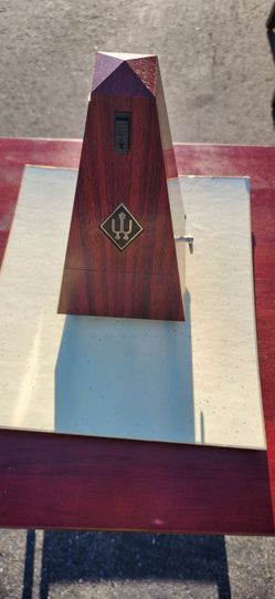 Vintage Wittner German Metronome - Matte Mahogany - Private Chapel Estate