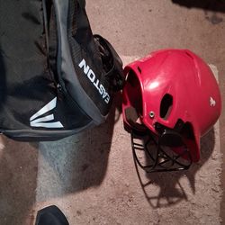Easton helmet