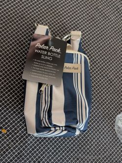 Water bottle sling cooler