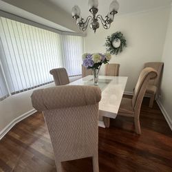 Dining Room Table And Chairs
