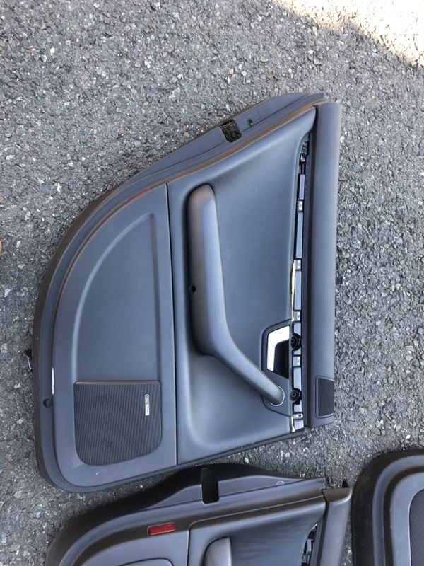 Audi S4 Door Trim/Door Cards Black