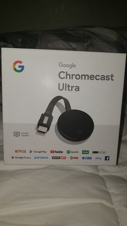 Chromecast ultra 4k hdr