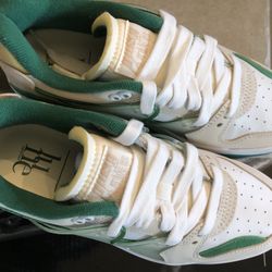 PUMA Ambrose X Slipstream Lace Up  Womens White Sneakers