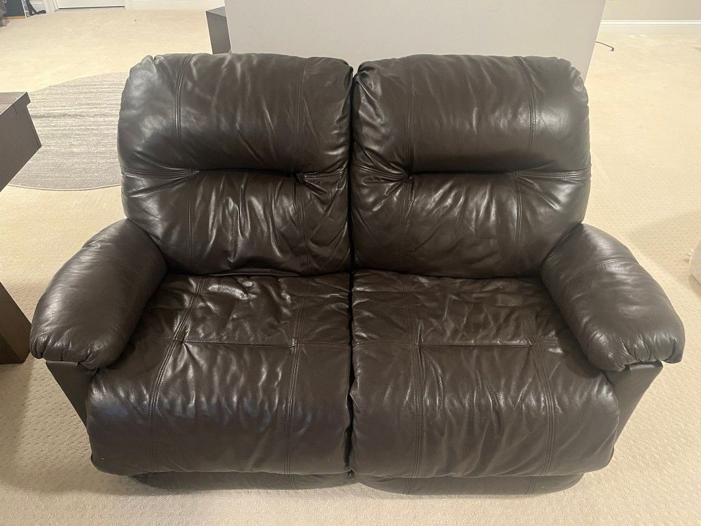 Jordan Leather Incliner Sofa Set