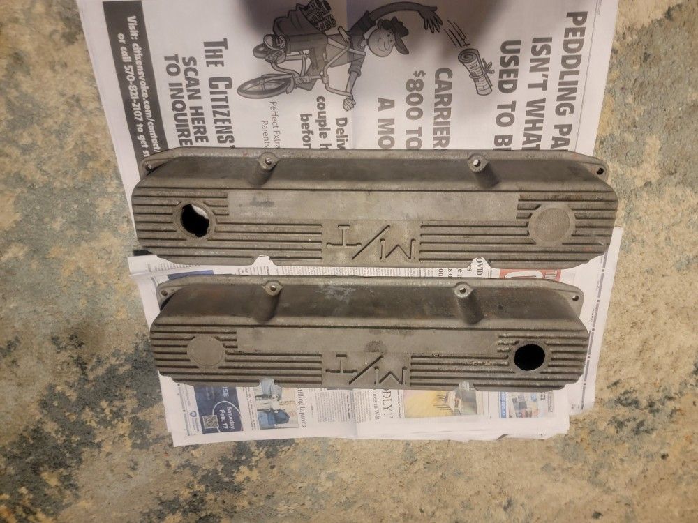 M/T Big Block Mopar Valve Covers
