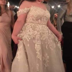 A Line Wedding Dress 