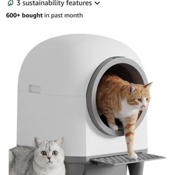 Greesum Automatic Self-Cleaning Litter Box (Brand New, Unopened)
