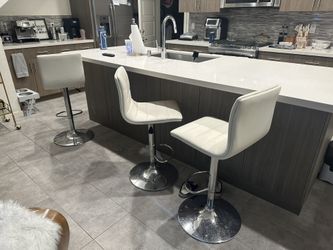 White Bar Stools