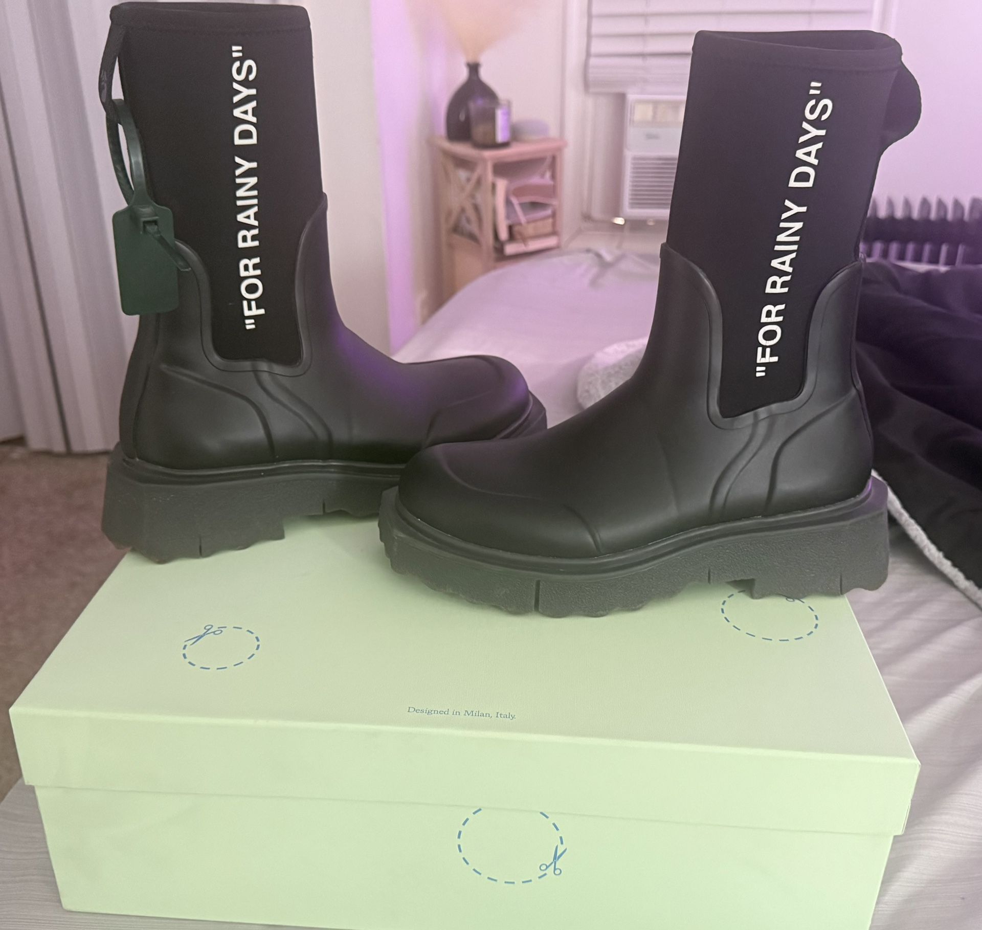 Offwhite Rain boots