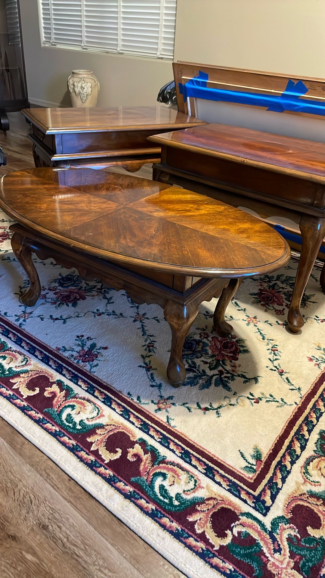 Two Side Tables And Coffee Table