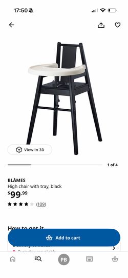 IKEA high chair