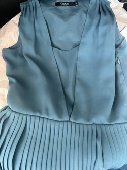 Knee Length Dress Size XS Blue