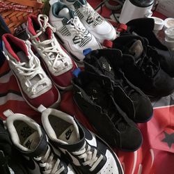 Kids Name Brand shoes Nikes , Jordans